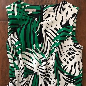 Sleeveless A-line dress